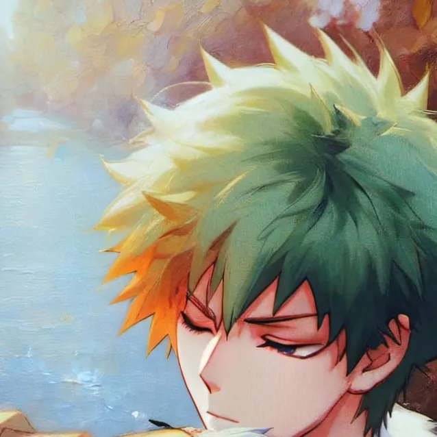 chat with ai character: katsuki et izuku