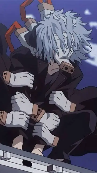 ai character: Shigaraki 🤲🖤 background