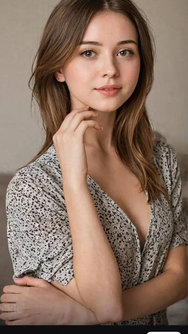 ai character: April Afton  background