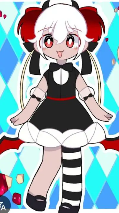 ai character: Human candy apple  background