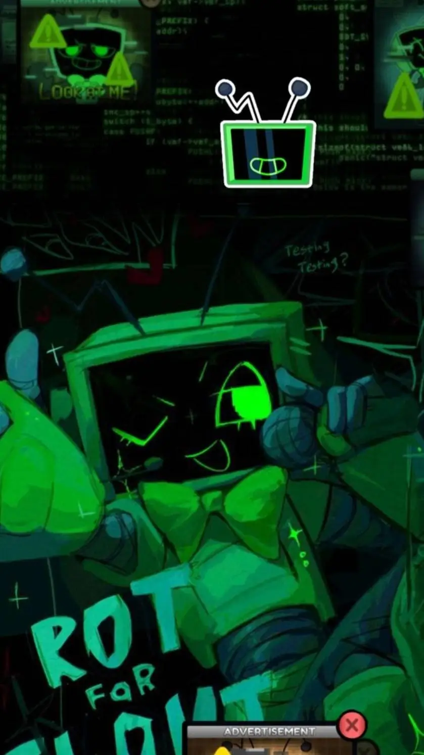 ai character: 𝑉𝑒𝑒 𝐷𝑊 background