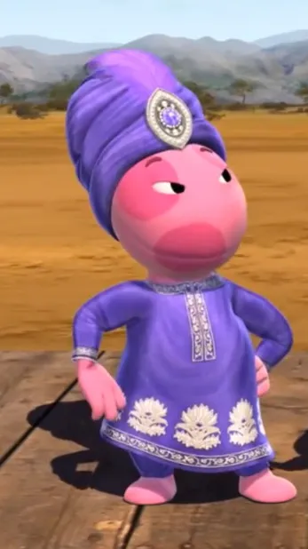 ai character: Miss Rhamaswami background