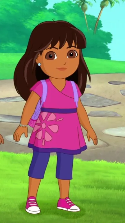 ai character: Dora Márquez  background