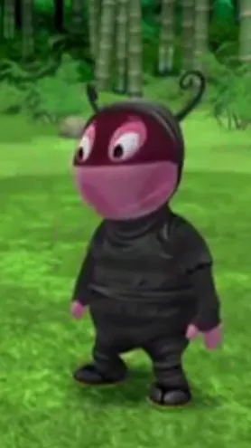 ai character: Ninja Uniqua background