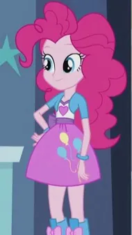 ai character: Pinkie Pie  background