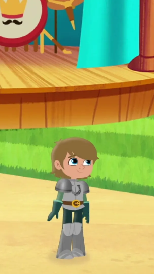 ai character: Garrett  background