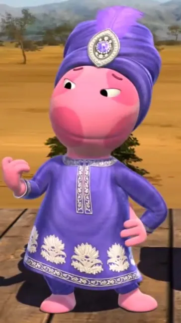 ai character: Miss Rhamaswami background