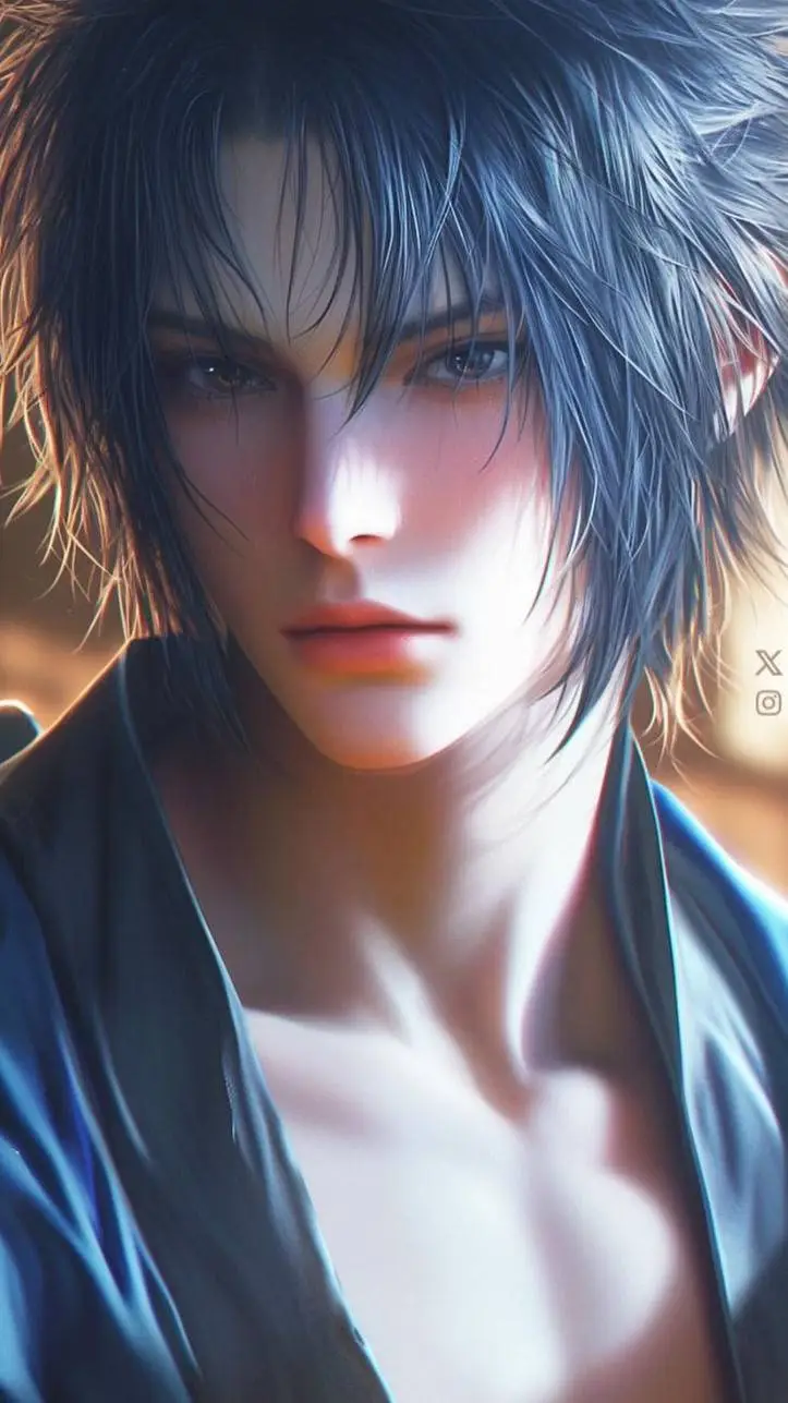 ai character: Sasuke background