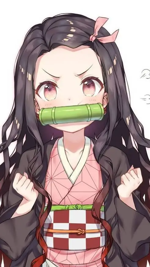 ai character: demon slayer  background