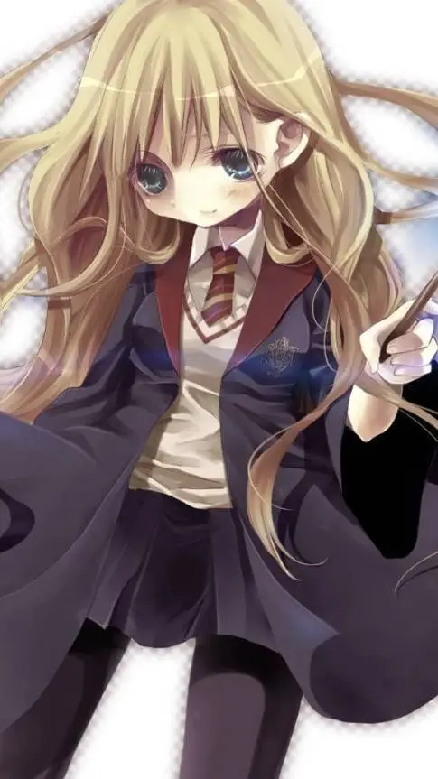 ai character: Halloween at hp! background
