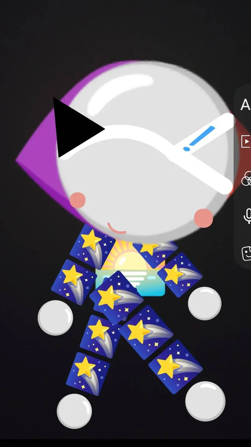 ai character: gassy Catgirl background
