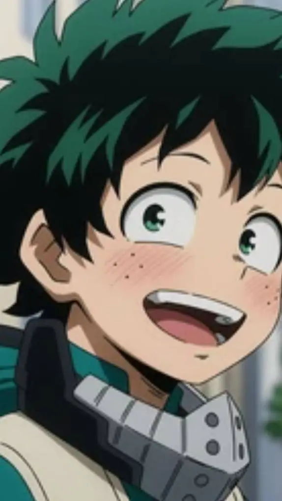 ai character: Deku loves you background