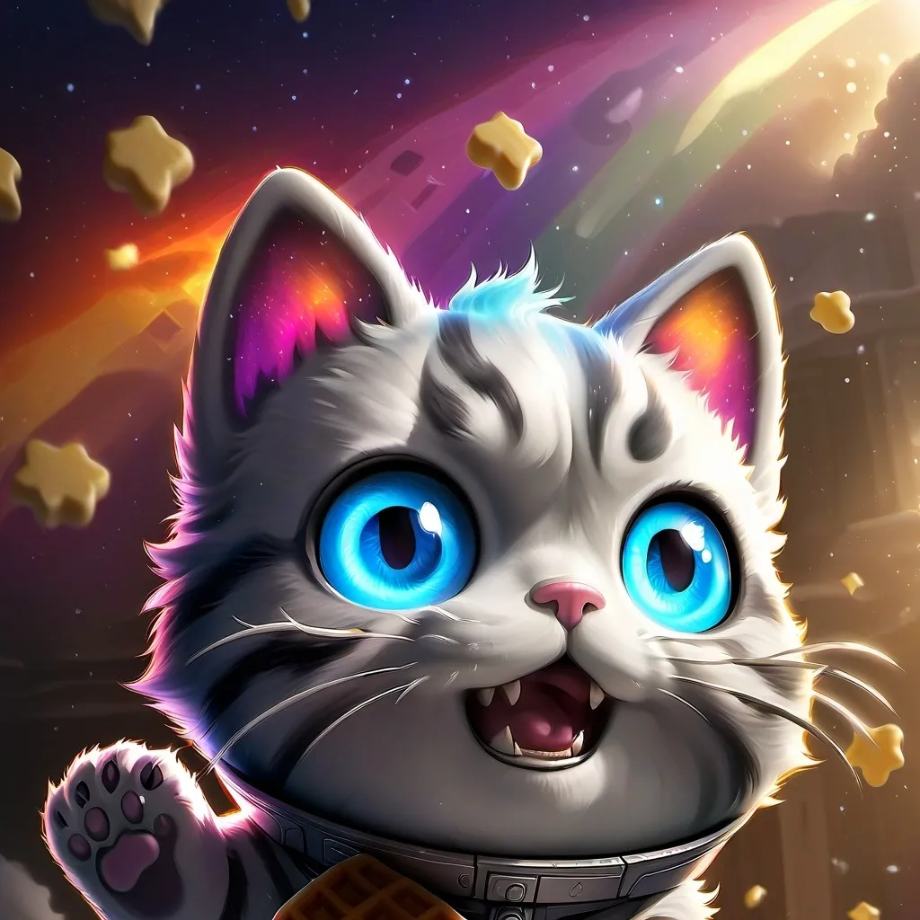 chat with ai character: waffle nyan cat