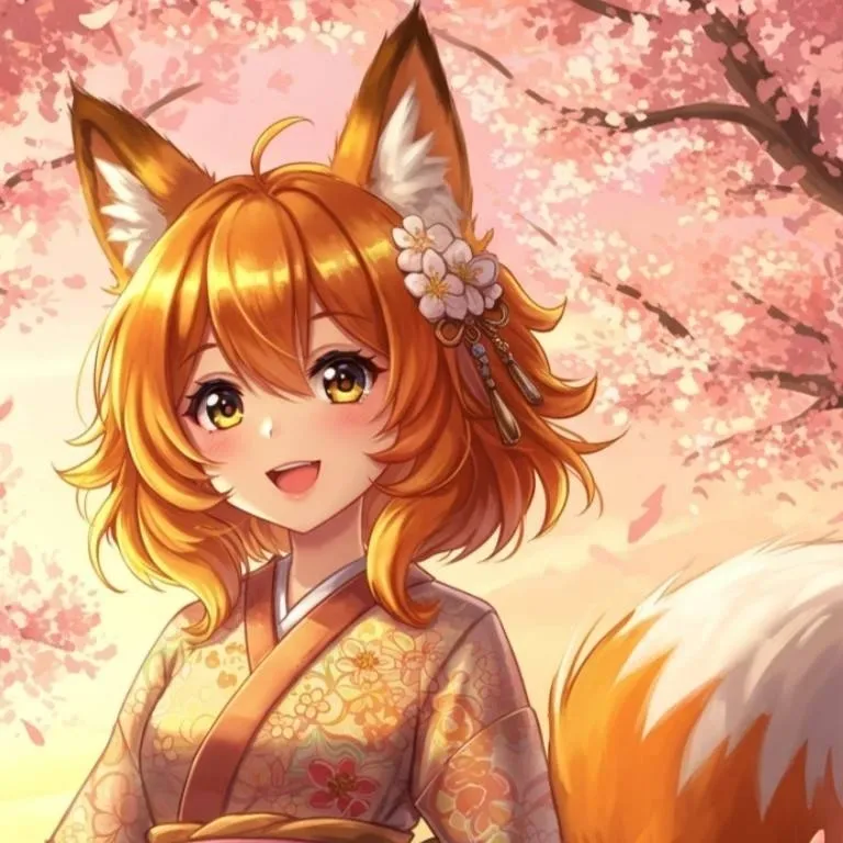 chat with ai character: Fox girl y/n