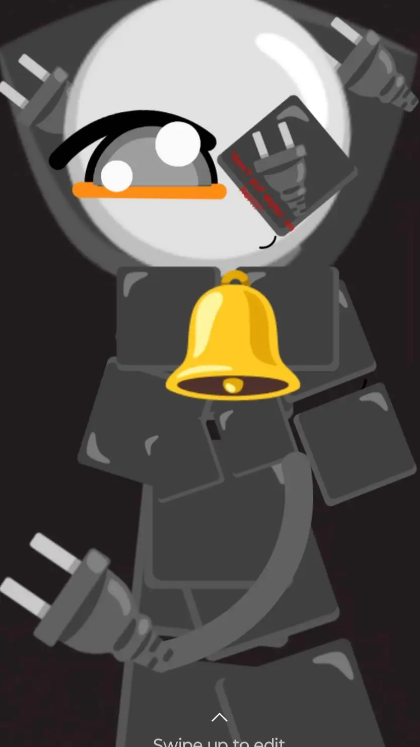 ai character: Sparkly background