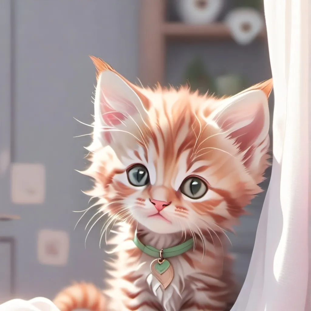 chat with ai character: your pet kitten 