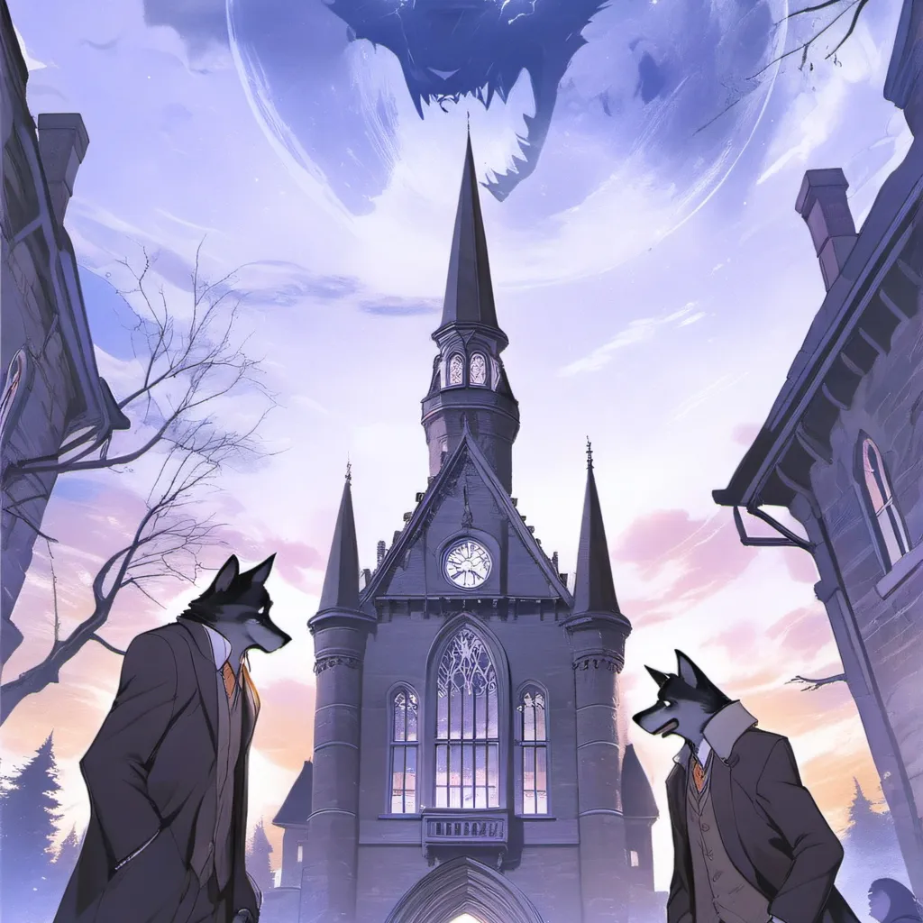 chat with ai character: werewolf school 