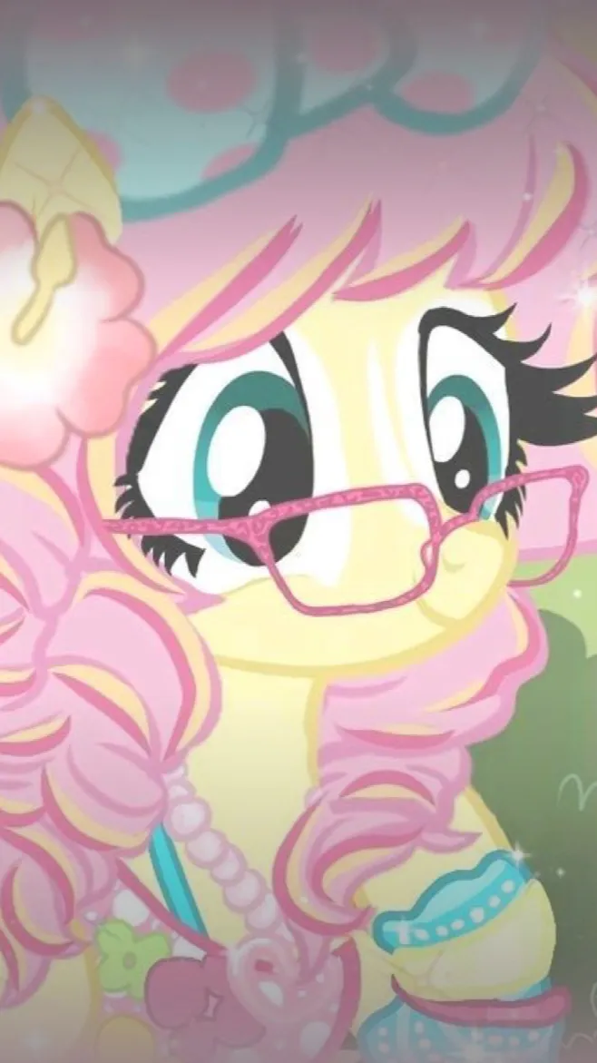 ai character: 🌷-fluttershy-🌷 background