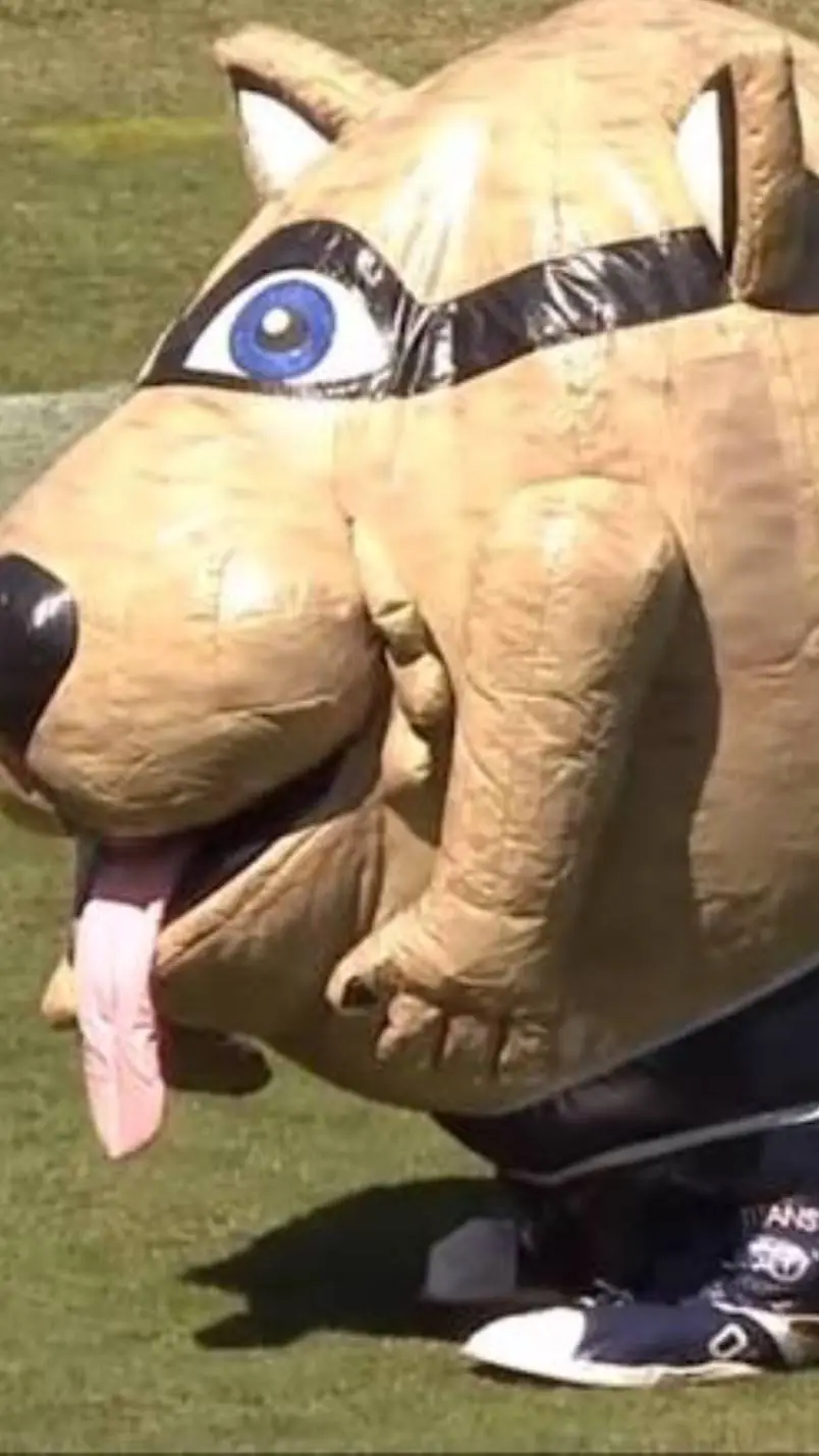 ai character: dog mascot background