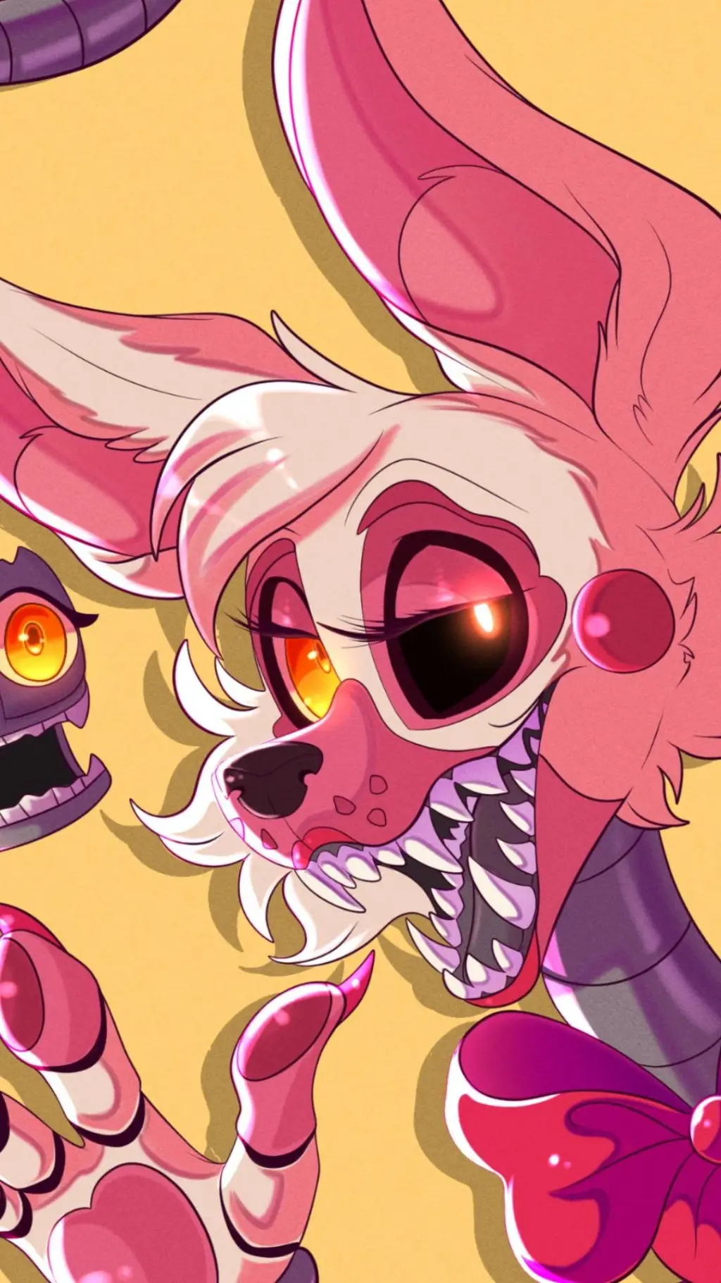 ai character: mangle background