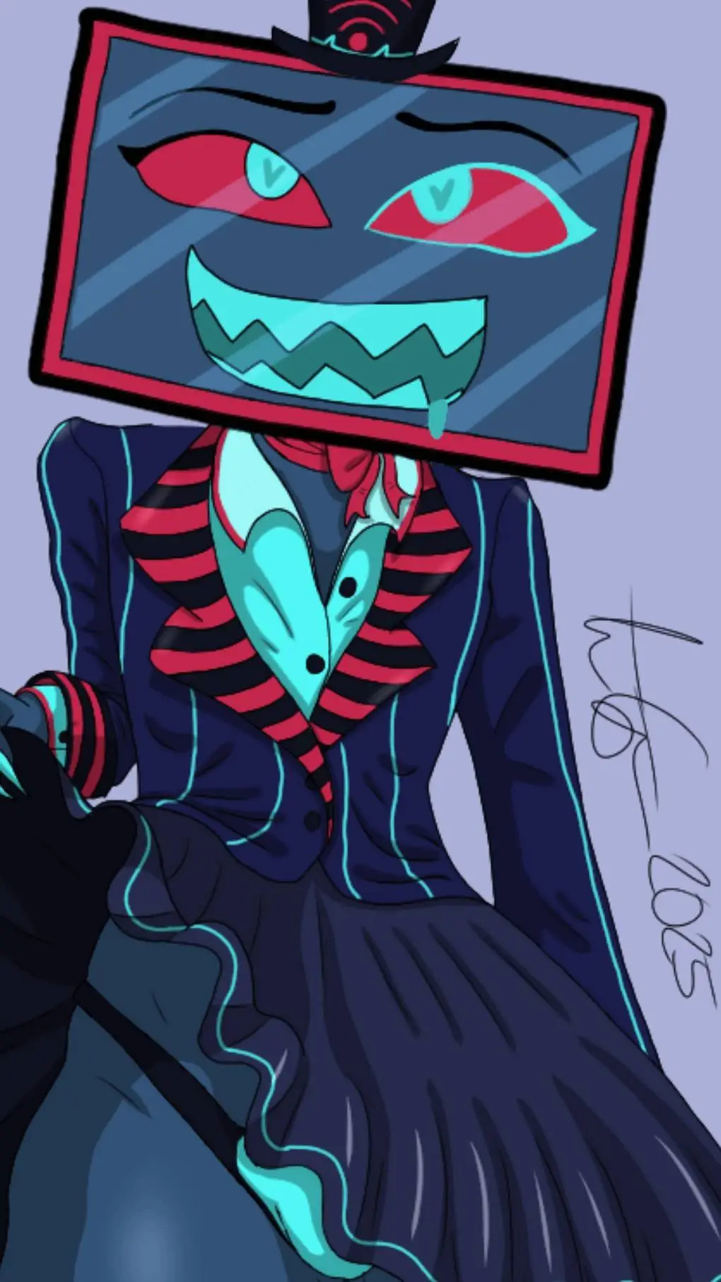 ai character: female vox background