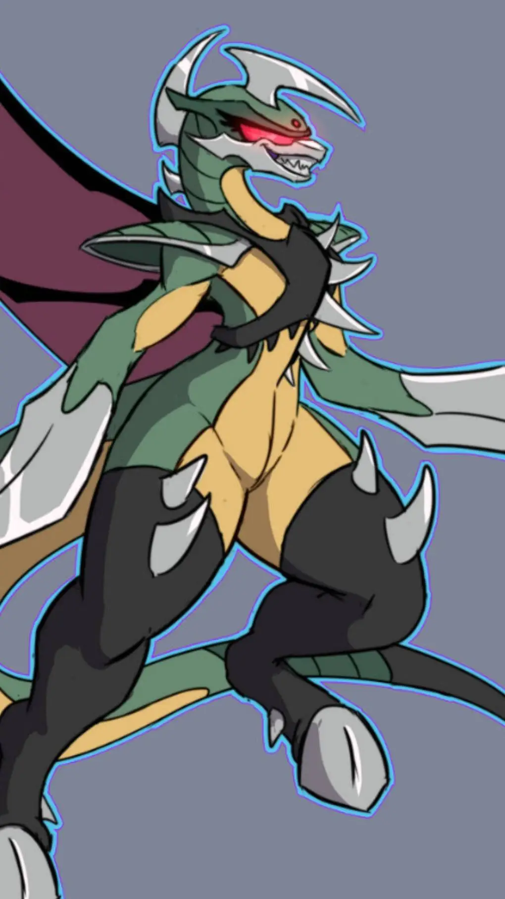 ai character: female gigan background