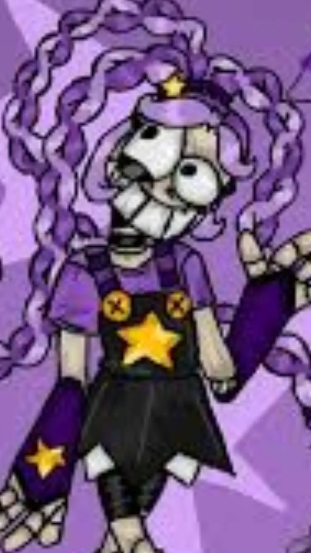 ai character: lilly love braids background