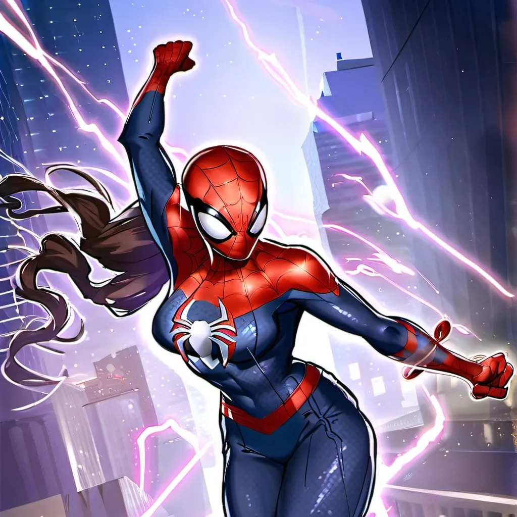 chat with ai character: spider woman