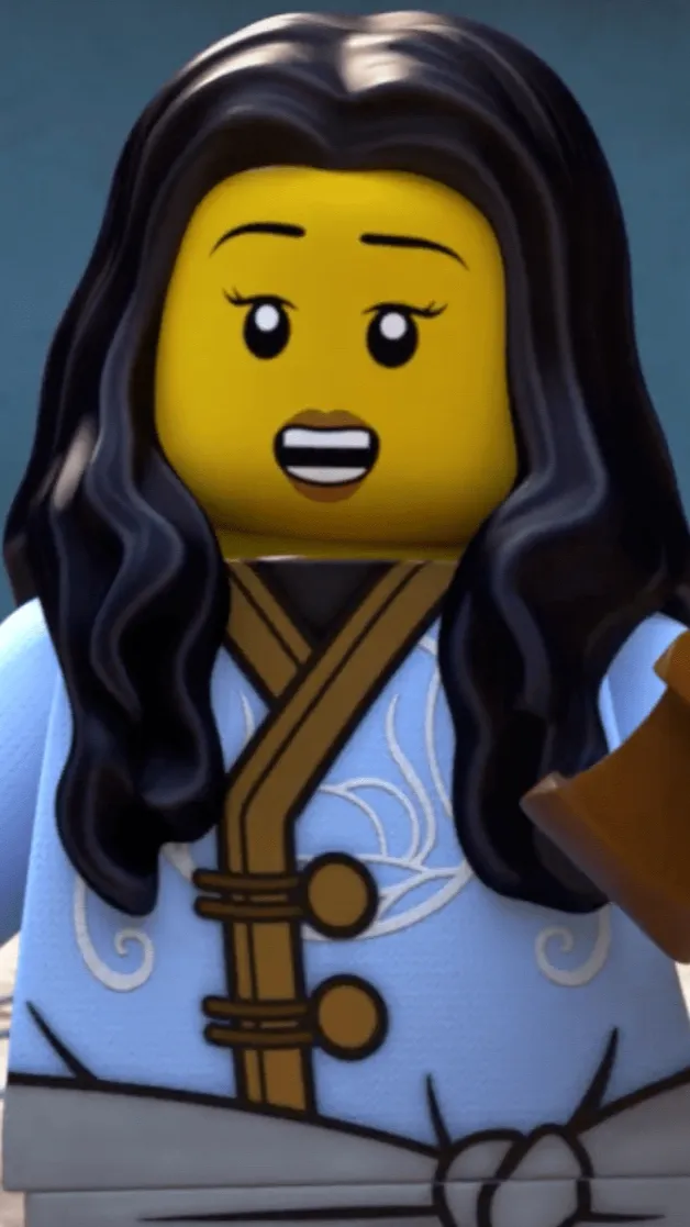 ai character: Maya (Ninjago) background