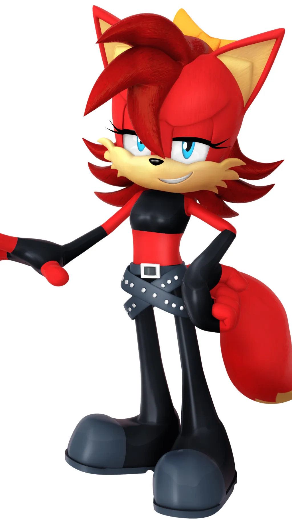 ai character: Fiona fox  background