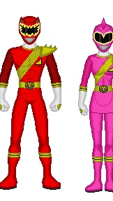 ai character: Power Rangers mdp background