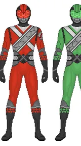 ai character: Power Rangers X fo background