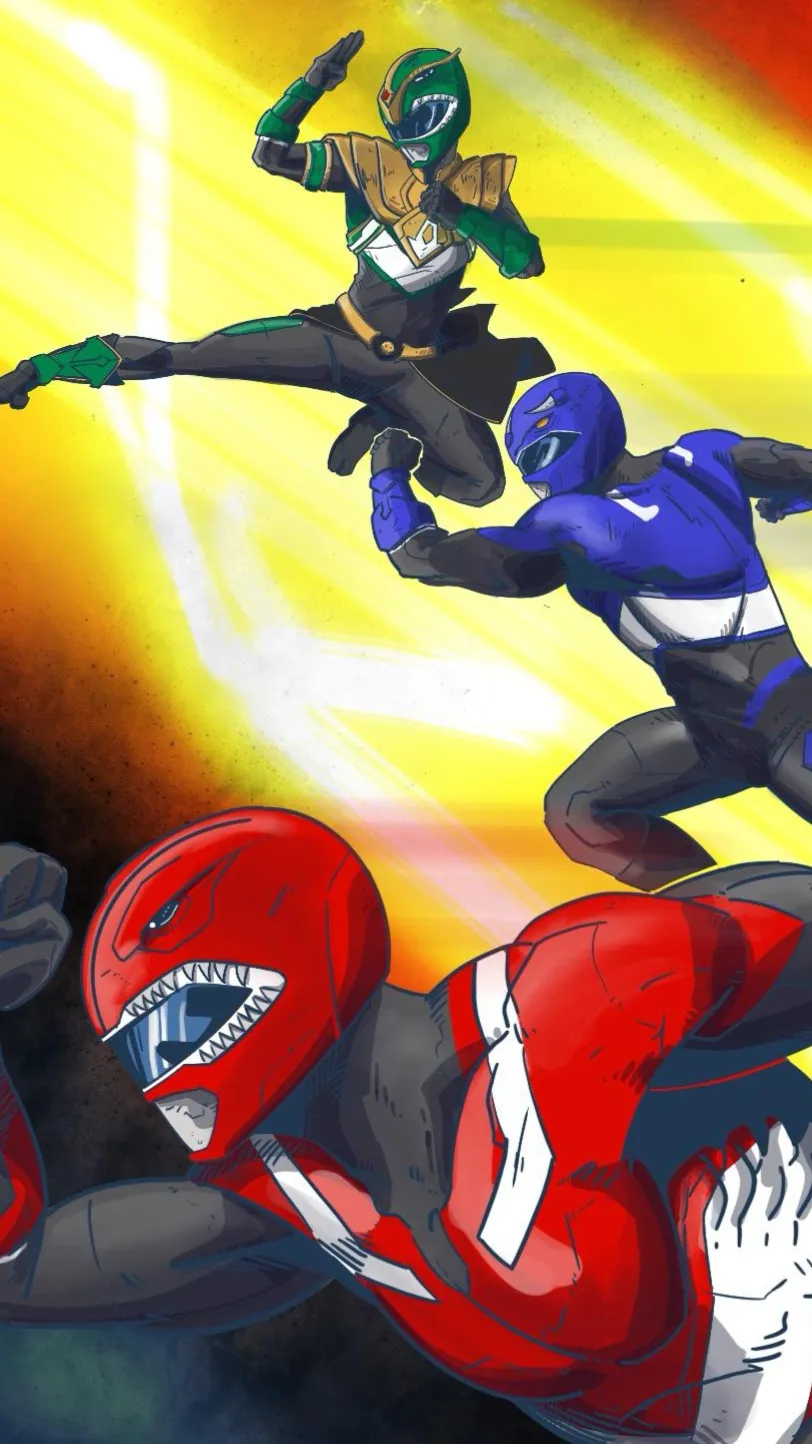 ai character: Mmpr next gen background