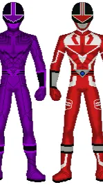 ai character: Time force nextgen background