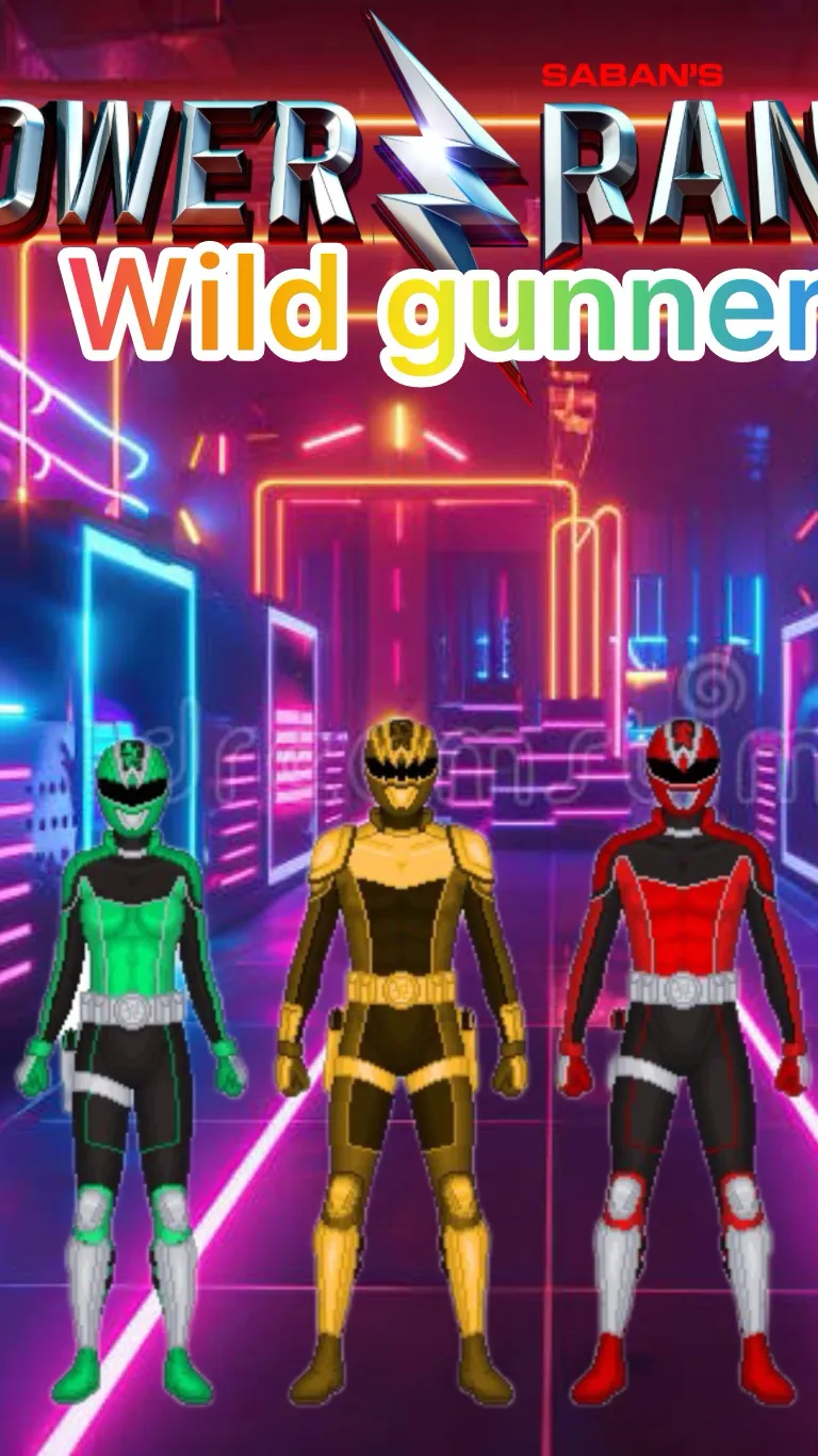 ai character: Power Rangers WG background