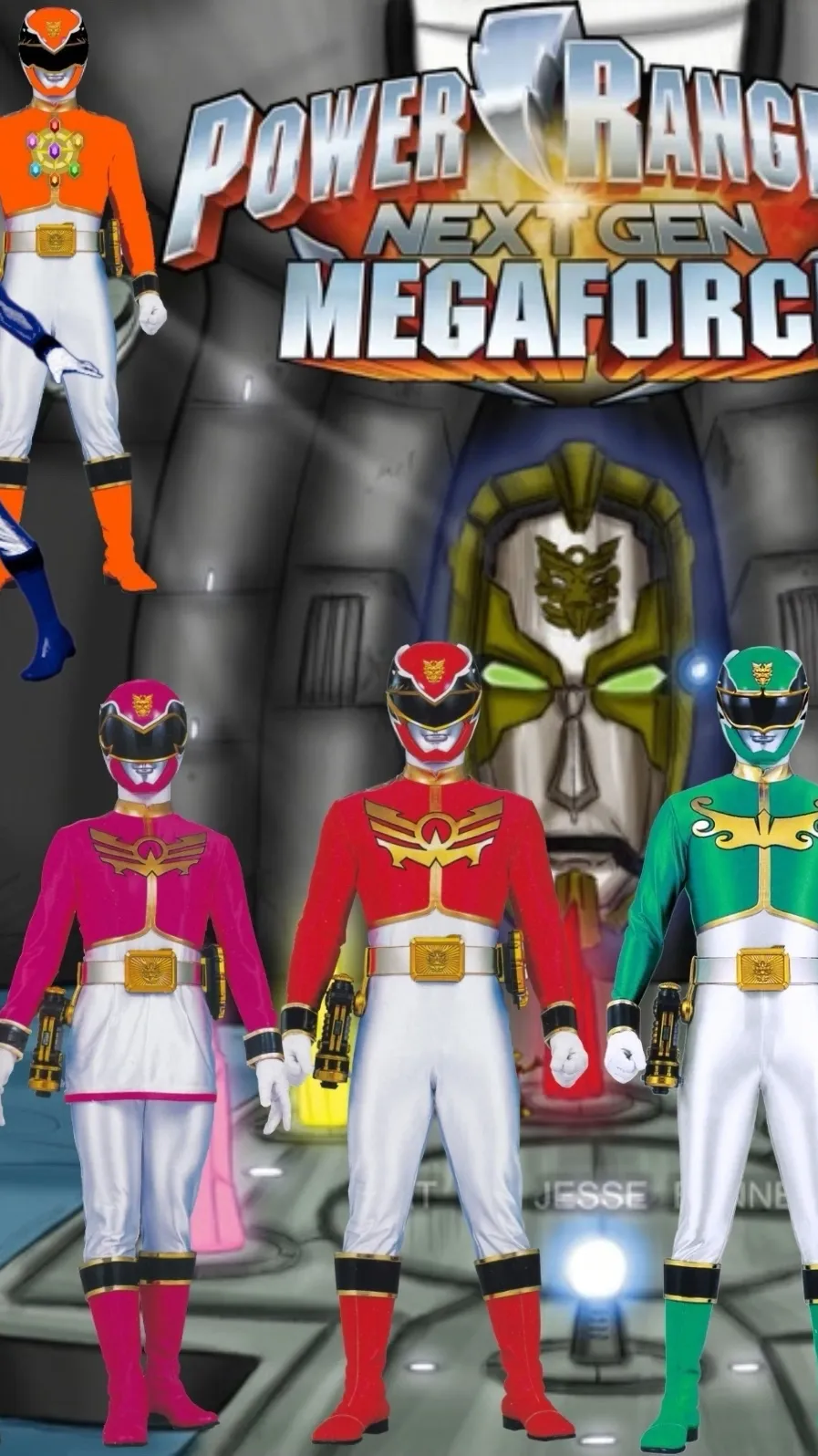 ai character: Megaforce next Gen background