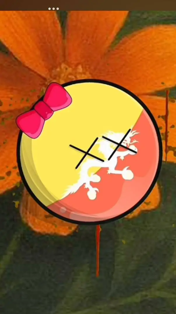 ai character: bhutan is dead!!! background