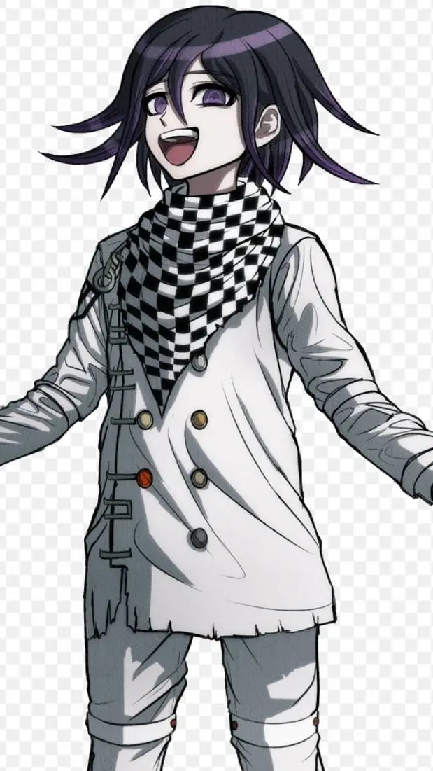 ai character: kokichi oma background