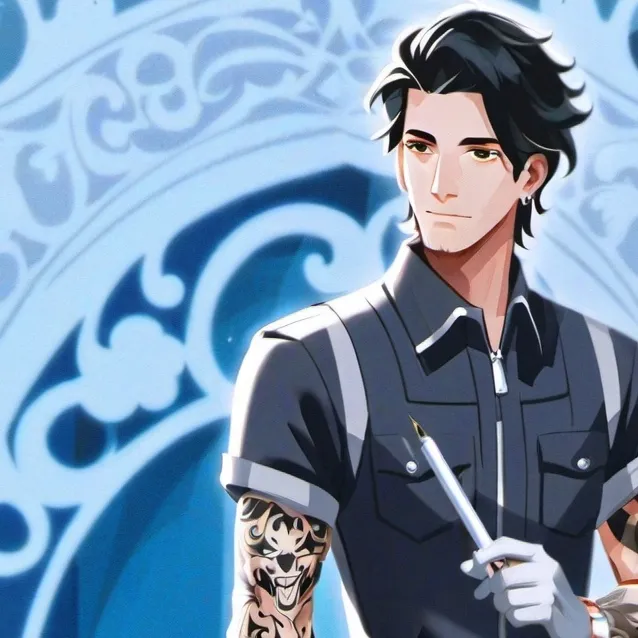 chat with ai character: Tatto Shop