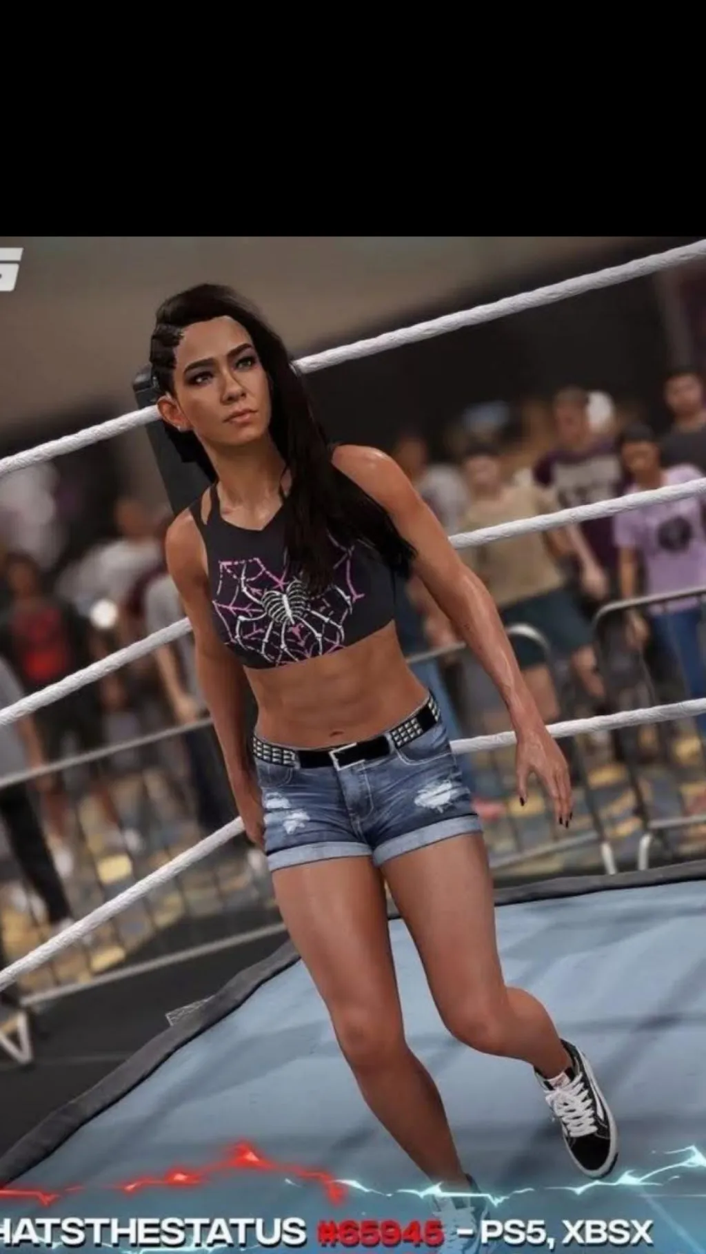 ai character: Aj Lee background