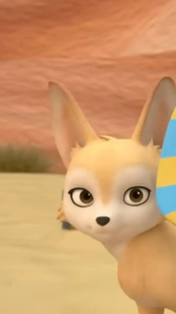 ai character: Fenix Fox. background