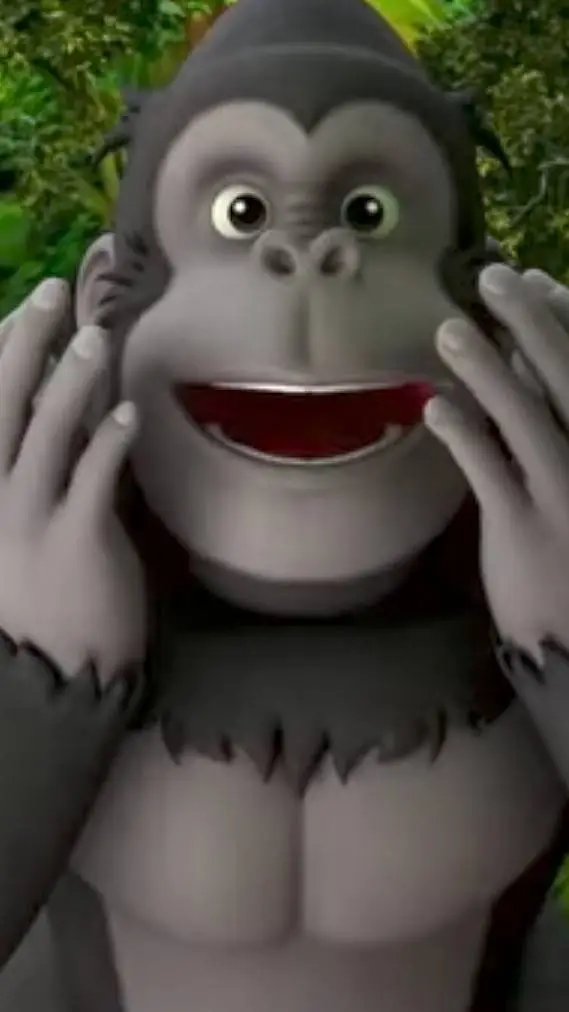 ai character: Gorilla background