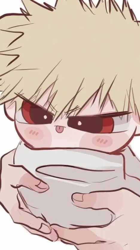 ai character: katsuki bakugo  background