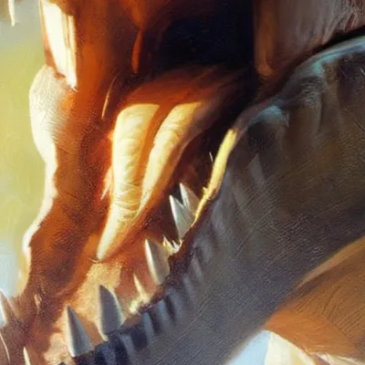 chat with ai character: Female trex