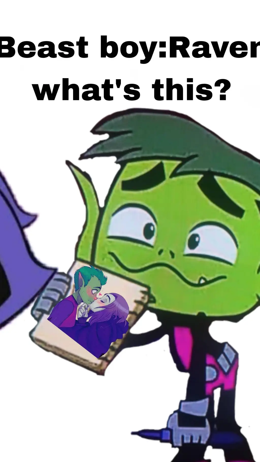 ai character: Teen Titans lovers background