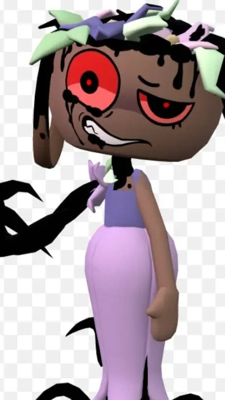 ai character: Twisted Bassie background