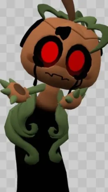 ai character: Twisted Gourdy background