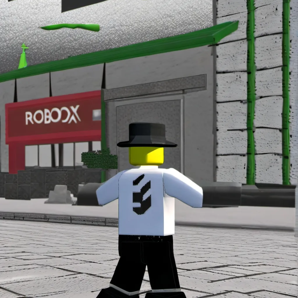 chat with ai character: ROBLOX person