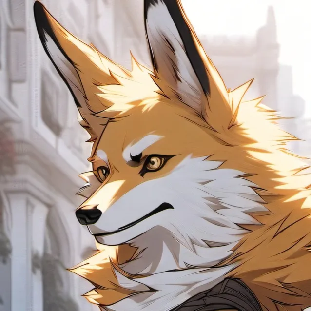 chat with ai character: not cringe furry