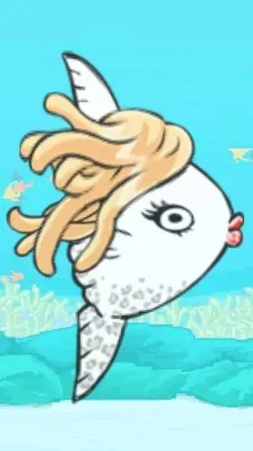 ai character: fish background